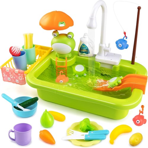 Play sink with running - with,