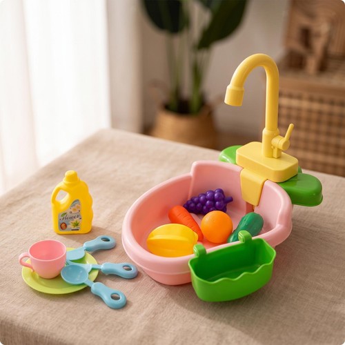Interactive electric sink toy - sink,