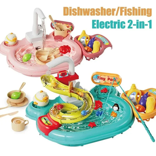 Play sink running water - play,