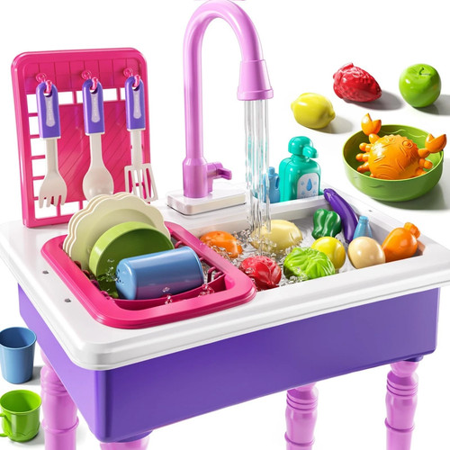 Play sink with running water - with,