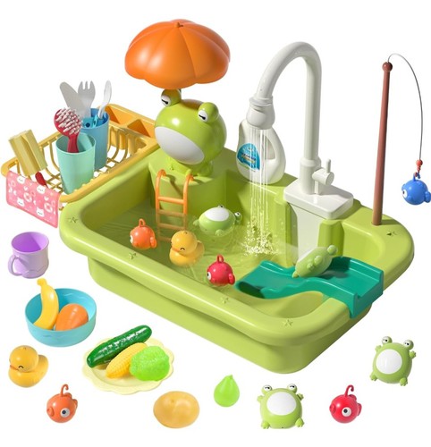 Interactive play sink - interactive, with
