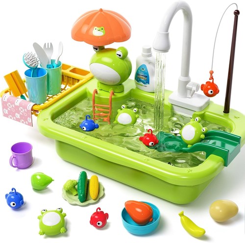 Play sink with running water - sink,