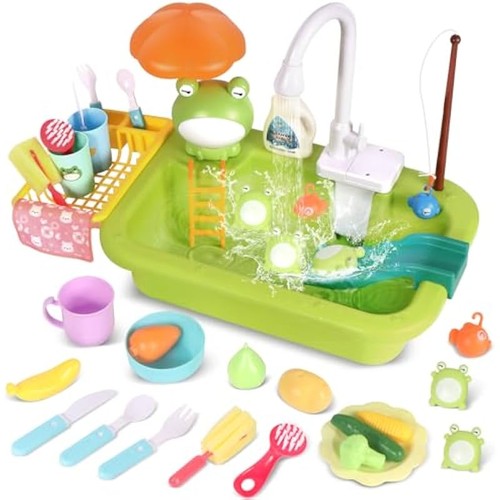 Kids play sink - play,