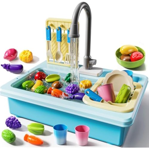 Play sink with running water - with,