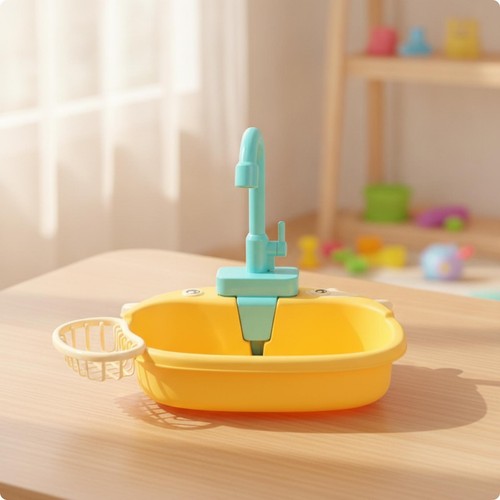 Toy sink with - toy, water