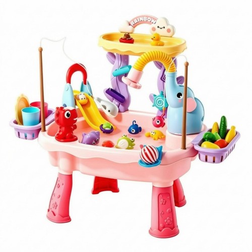 Toy sink with - running, water
