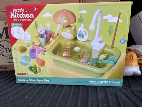 Cute stone kitchen play - kitchen,