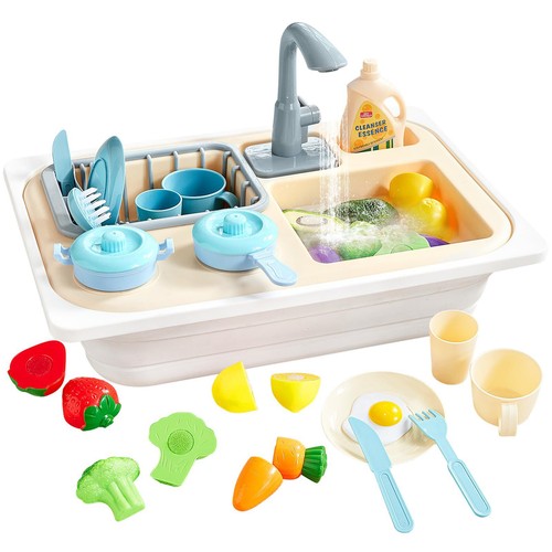 Beright play kitchen - sink, toys
