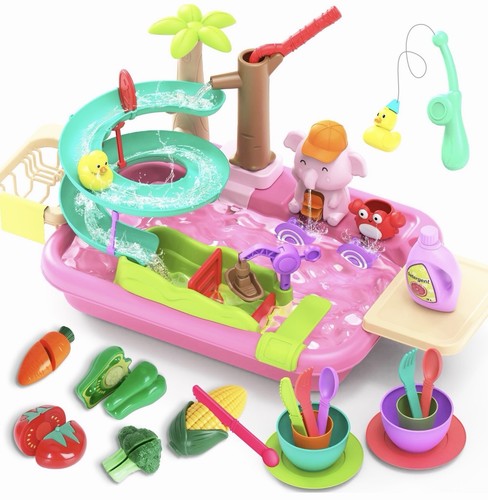 Play sink toy with - play,