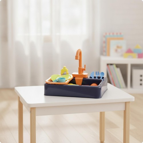 Play kitchen sink with - kitchen,