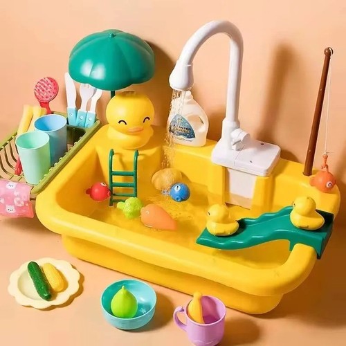 Kids play sink toy electric - toy,