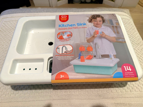 Pretend play kitchen sink set - pretend,
