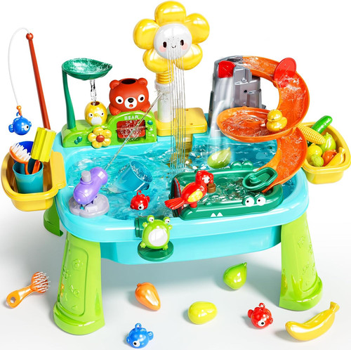 Water table play sink with - water, table,