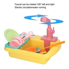 Yellow 2 In 1 Play Kitchen